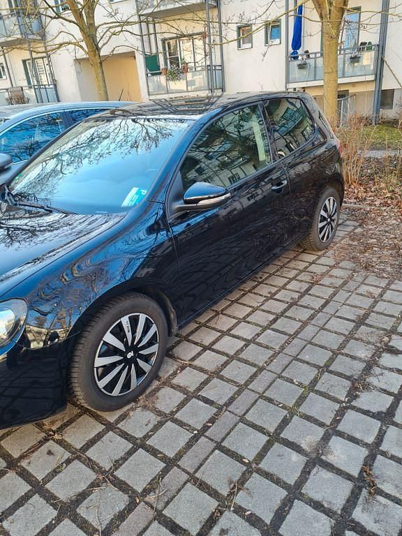 Gebraucht VW Golf VI Comfortline 122 PS (89 kW) 2009 Schwarz Kleinwagen