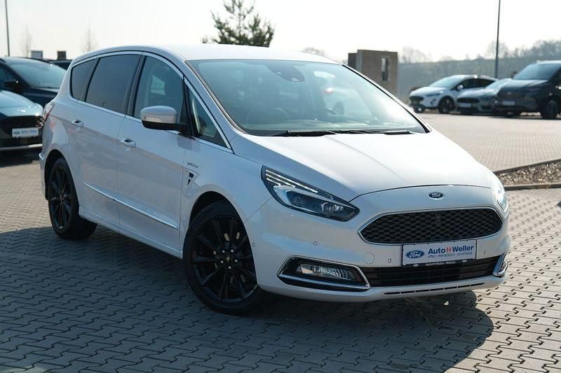 Gebraucht Ford S-MAX Vignale 241 PS (177 kW) 2019 Weiß Van / Kleinbus