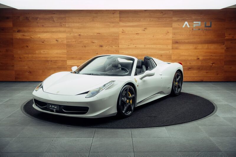 Gebraucht Ferrari 458 570 PS (419 kW) 2013 Weiß Cabrio
