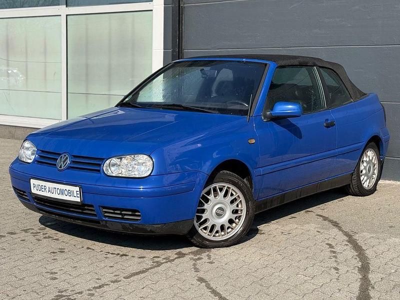 Gebraucht VW Golf Cabriolet 90 PS (66 kW) 1997 Blau Cabrio