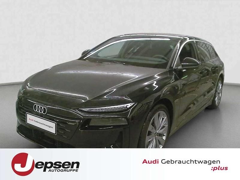 Mythosschwarz metallic Gebraucht 2025 Audi A6 e-tron Sport Kombi | 56.970 € - Bild 1/4