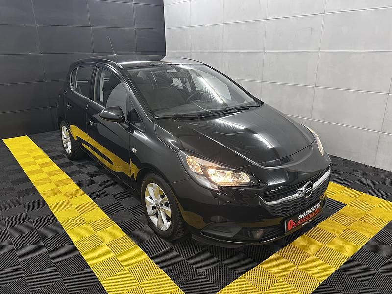 Gebraucht Opel Corsa drive 90 PS (66 kW) 2018 Schwarz Kleinwagen