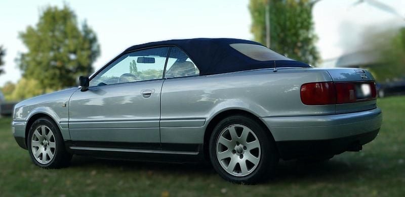 Gebraucht Audi 80 150 PS (110 kW) 1998 Silber Cabrio