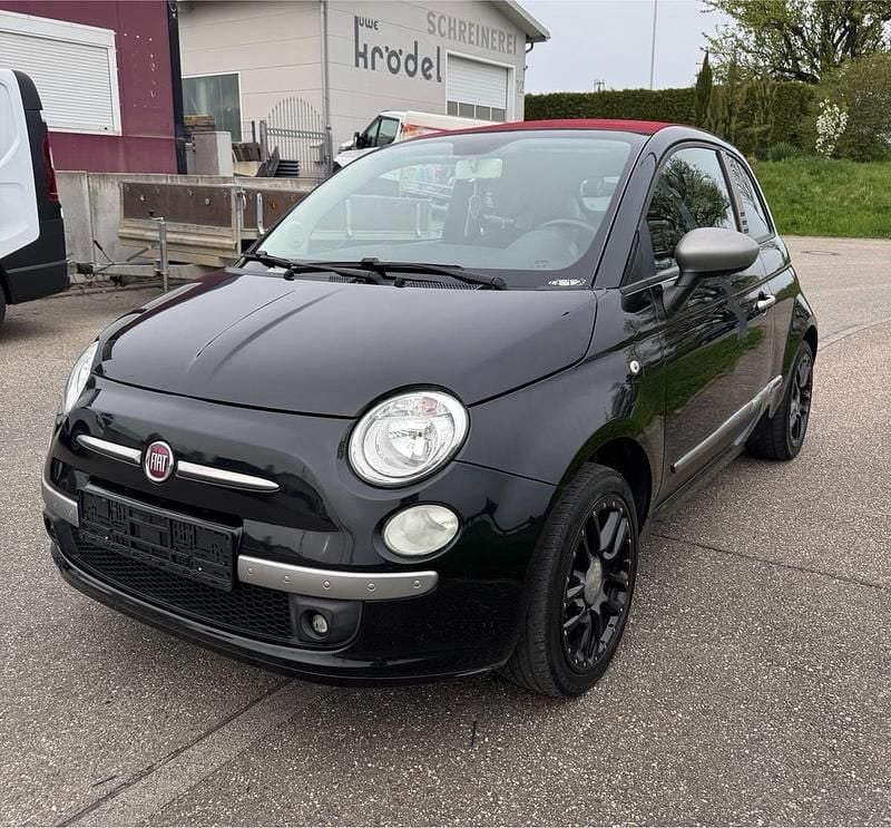 Gebraucht Fiat 500C 101 PS (74 kW) 2011 Schwarz Cabrio