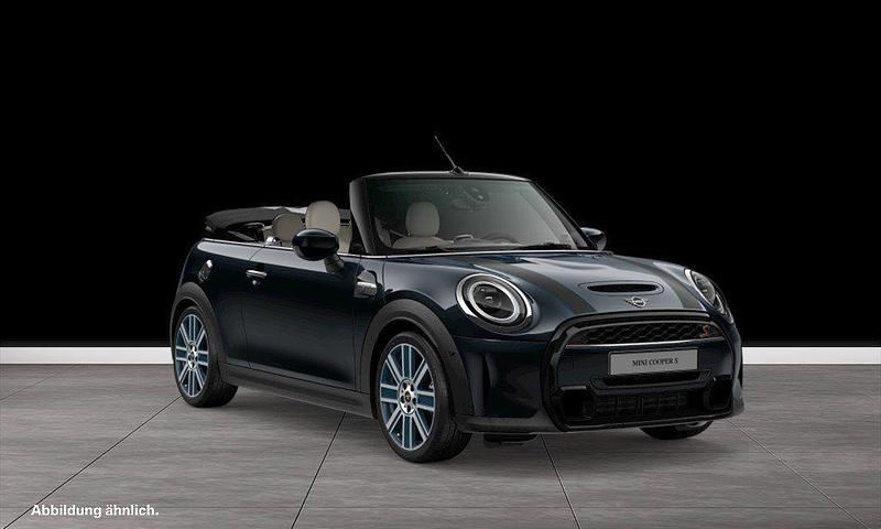 Blau Gebraucht 2022 Mini Cooper S Cabriolet Cabrio | 30.490 € (Fairer Preis) - Bild 1/3