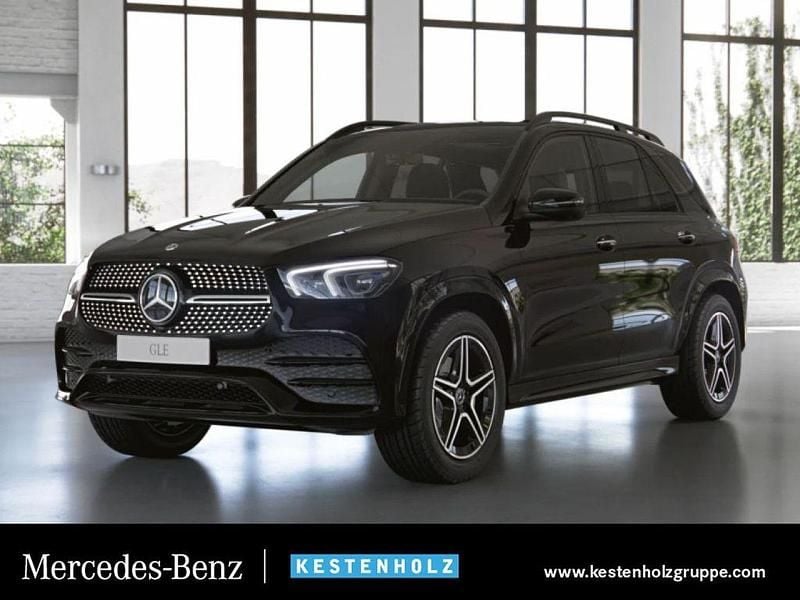Schwarz Gebraucht 2021 Mercedes GLE400 AMG SUV | 58.390 € (Guter Preis) - Bild 1/4