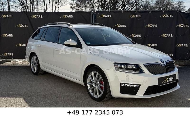 Gebraucht Skoda Octavia RS 184 PS (135 kW) 2016 Weiß Kleinwagen