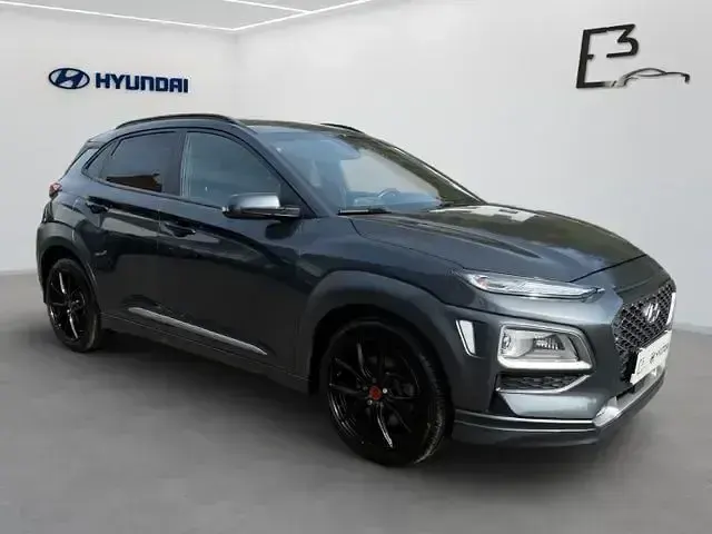 Gebraucht Hyundai Kona Turbo 177 PS (130 kW) 2019 Schwarz SUV