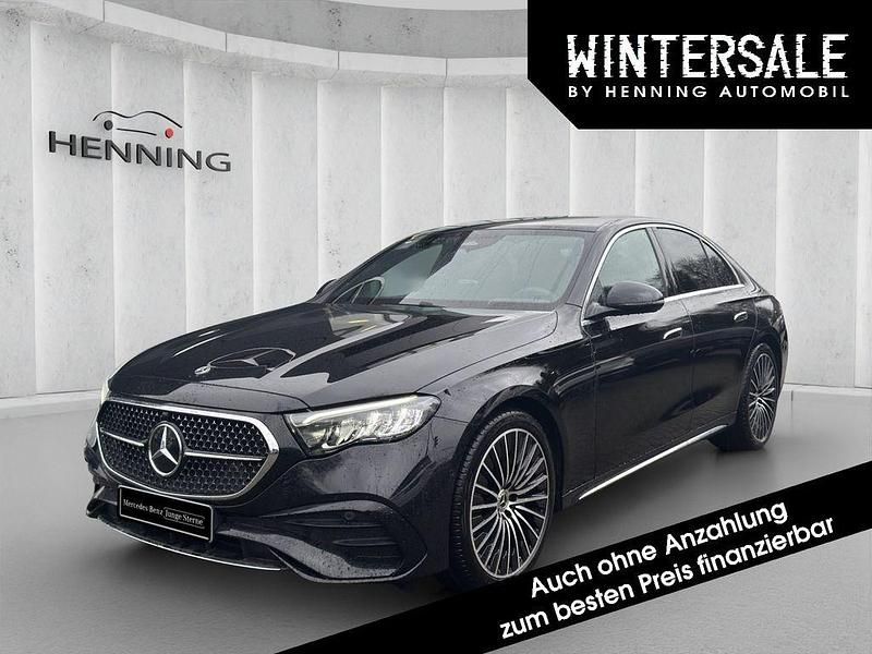 Schwarz Gebraucht 2024 Mercedes E200 AMG Limousine | 56.780 € (Etwas zu teuer) - Bild 1/4