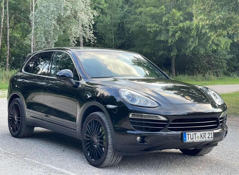Schwarz Gebraucht 2012 Porsche Cayenne SUV | 23.799 € (Superpreis) - Bild 1/4