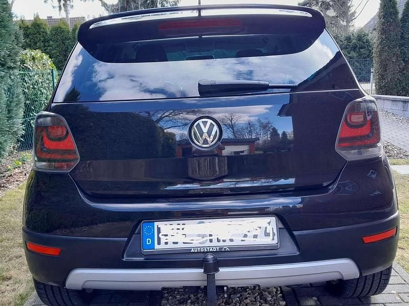 Gebraucht VW Polo Cross 69 PS (50 kW) 2011 Schwarz Kleinwagen