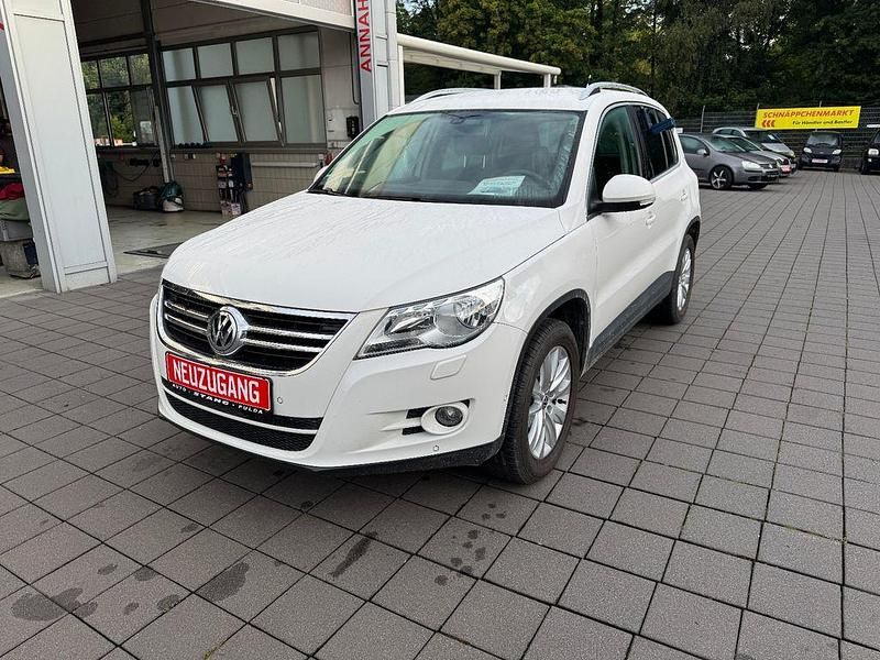 Weiß Gebraucht 2010 VW Tiguan Team SUV | 9.950 € (Fairer Preis) - Bild 1/4