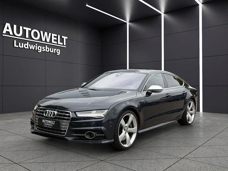 Blau Gebraucht 2015 Audi S7 Sportback Sport Kleinwagen | 29.977 € (Fairer Preis) - Bild 1/4