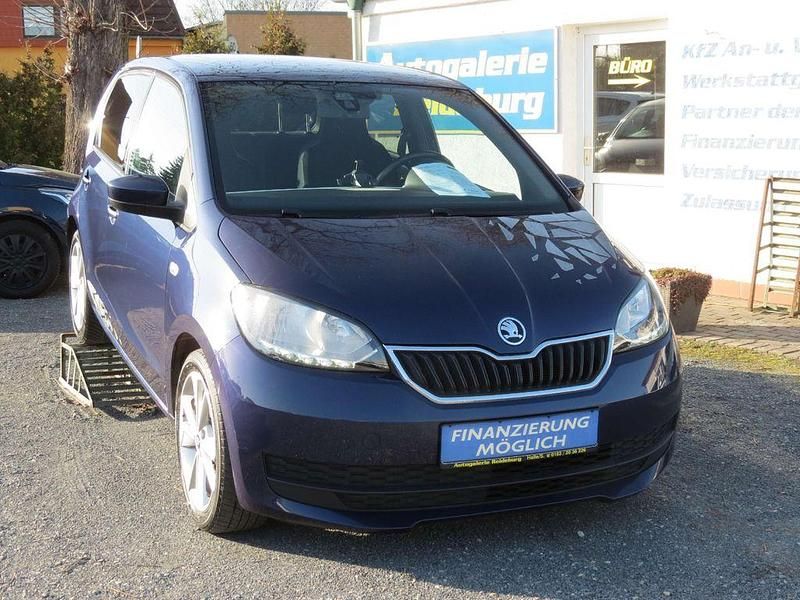 Gebraucht Skoda Citigo Fun 75 PS (55 kW) 2017 Blau Kleinwagen