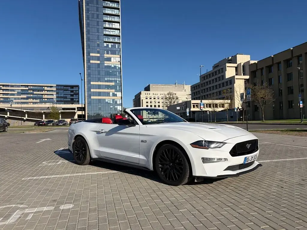 Gebraucht Ford Mustang GT 449 PS (330 kW) 2018 Weiß Cabrio