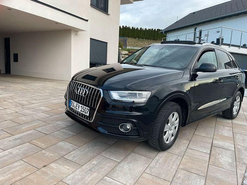 Schwarz Gebraucht 2014 Audi Q3 S-Line SUV | 13.490 € (Superpreis) - Bild 1/4
