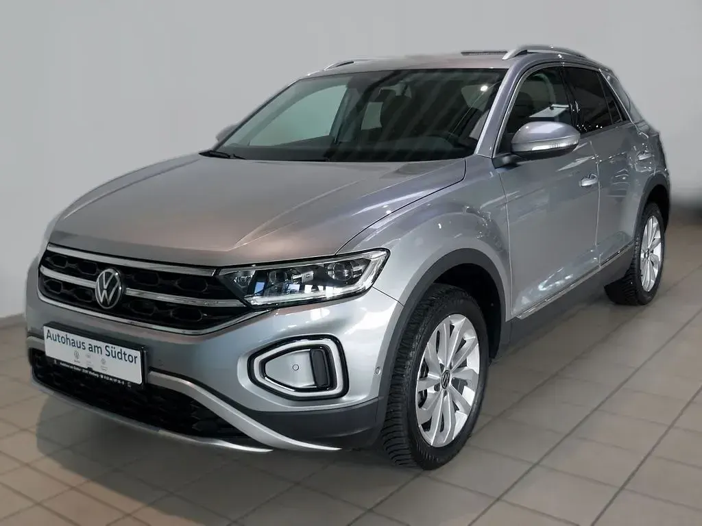 Gebraucht VW T-Roc Style 150 PS (110 kW) 2023 Silber SUV
