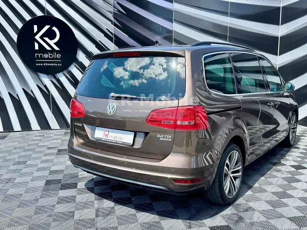 Gebraucht VW Sharan Match 170 PS (125 kW) 2012 Braun Van / Kleinbus