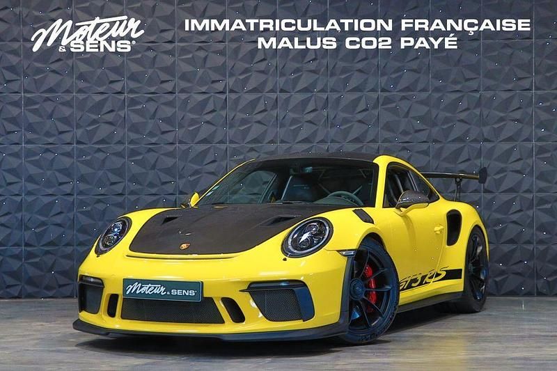 Gelb Gebraucht 2019 Porsche 911 GT3 RS Coupé | 216.900 € (Teuer) - Bild 1/4