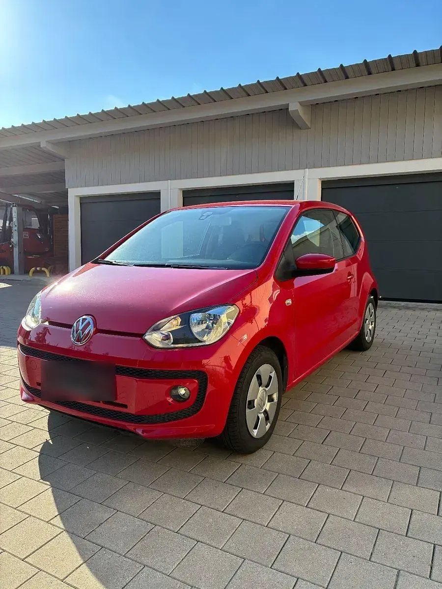 Gebraucht VW up! 75 PS (55 kW) 2012 Rot Kleinwagen