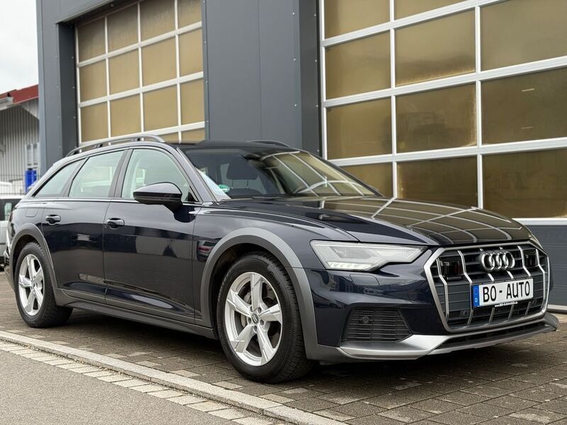 Firmamentblau metallic Gebraucht 2020 Audi A6 Allroad Sport Kombi | 33.900 € (Superpreis) - Bild 1/4