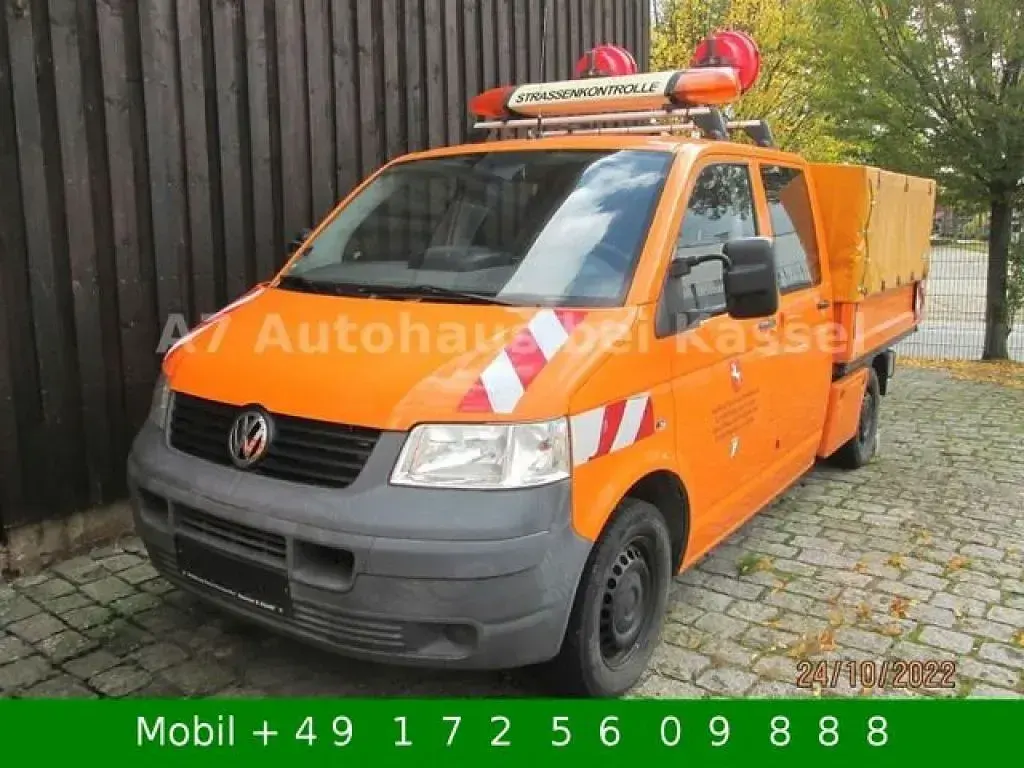 Brugt VW T5 84 HK (61 kW) 2009 Orange Van