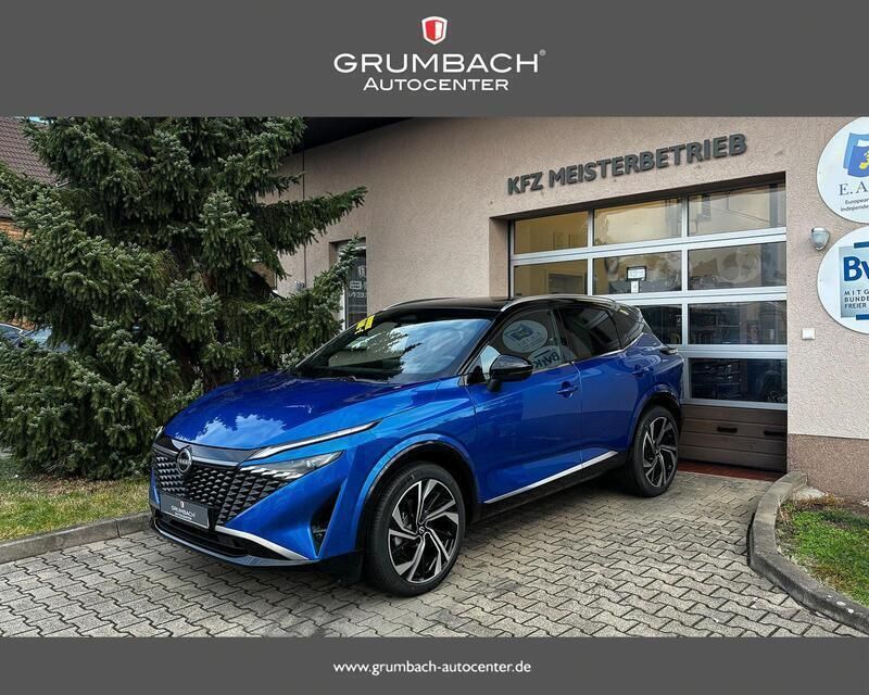 (xgz) magnetic blue (rcf) dach black (kh3) Neu 2025 Nissan Qashqai Tekna+ SUV | 32.980 € (Fairer Preis) - Bild 1/4