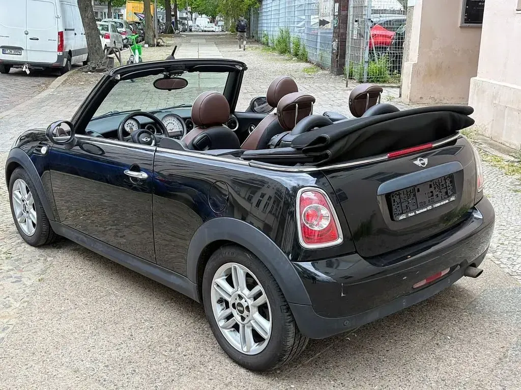 Gebraucht Mini One Cabriolet 98 PS (72 kW) 2012 Schwarz Cabrio