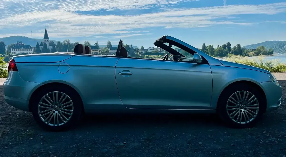 Gebraucht VW Eos 140 PS (102 kW) 2008 Silber Cabrio