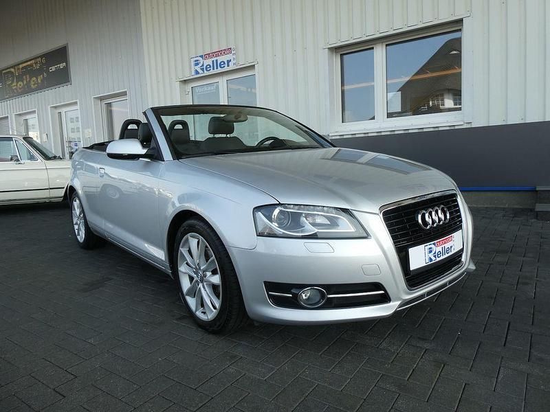 Silber Gebraucht 2012 Audi A3 Cabriolet Ambition Cabrio | 8.999 € (Fairer Preis) - Bild 1/4