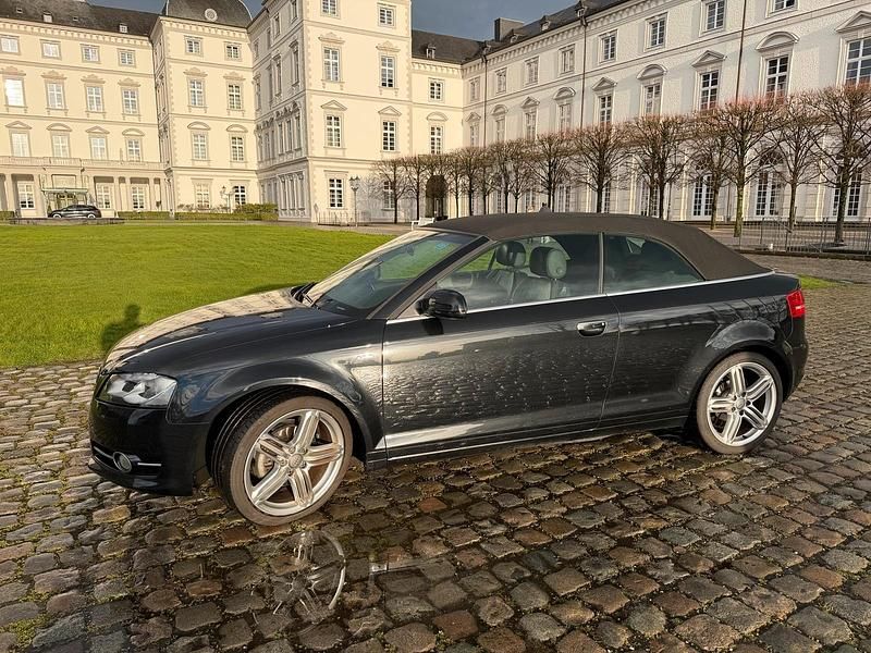 Gebraucht Audi A3 Cabriolet S-Line 128 PS (94 kW) 2012 Schwarz Cabrio