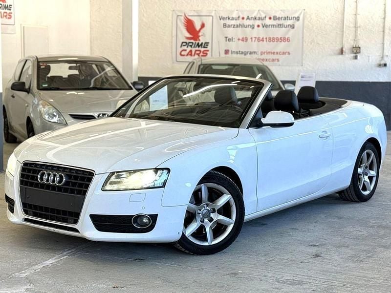 Weiß Gebraucht 2011 Audi A5 Cabriolet Sport Cabrio | 6.990 € (Superpreis) - Bild 1/4