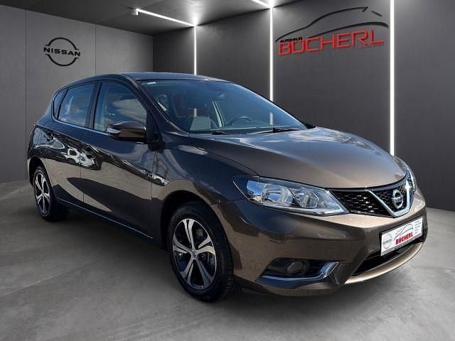 Gebraucht Nissan Pulsar Acenta 116 PS (85 kW) 2017 Braun Kleinwagen