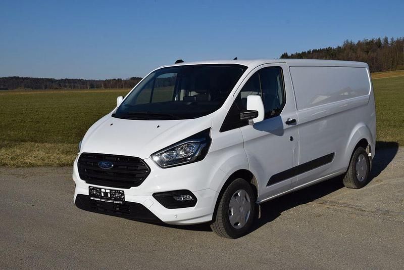 Gebraucht Ford Transit Custom Trend 131 PS (96 kW) 2021 Weiß Van / Kleinbus