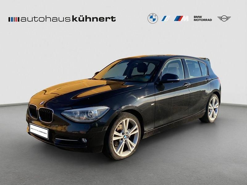 Schwarz Gebraucht 2013 BMW 120 Sport Line Kleinwagen | 8.500 € (Fairer Preis) - Bild 1/4