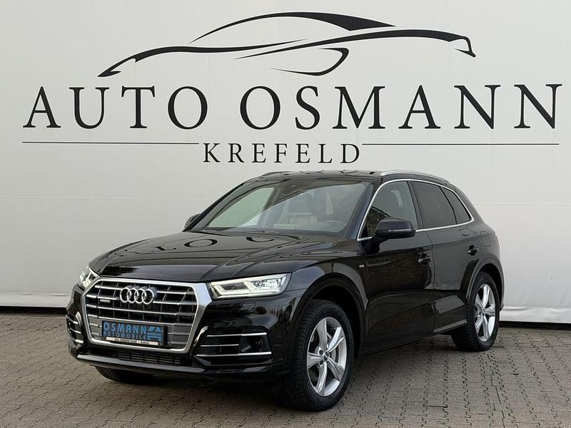 Brillantschwarz Gebraucht 2020 Audi Q5 S-Line SUV | 31.500 € (Superpreis) - Bild 1/4