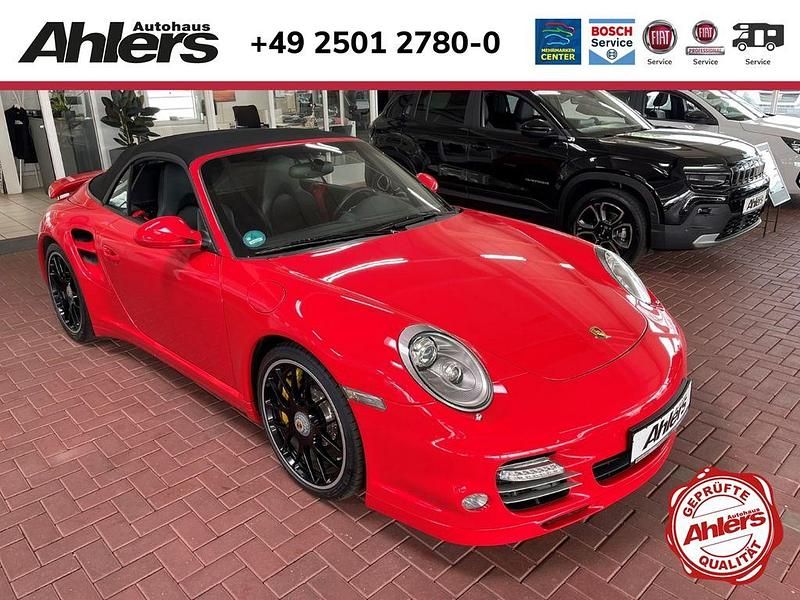 Rot Gebraucht 2012 Porsche 997 Turbo Cabrio | 112.997 € (Etwas zu teuer) - Bild 1/4