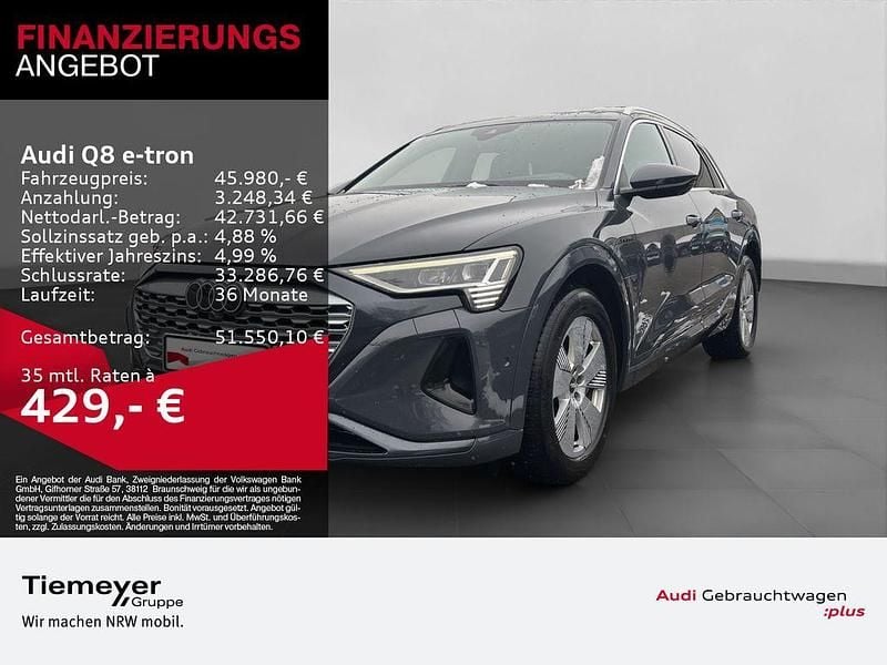 Gebraucht Audi Q8 e-tron Advanced Plus 300 kW (408 PS) 2023 Magnetgrau SUV
