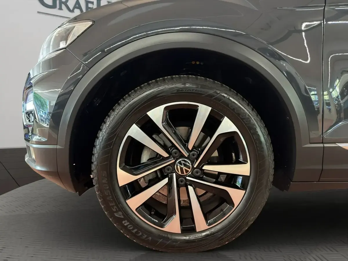 Gebraucht VW T-Roc United 150 PS (110 kW) 2021 Grau SUV