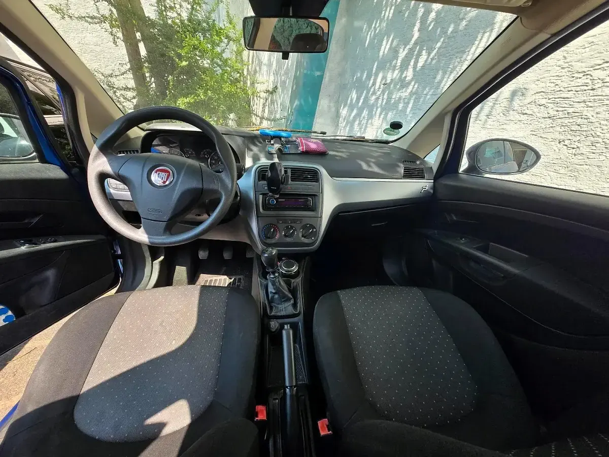 Gebraucht Fiat Punto 60 PS (44 kW) 2009 Blau Kleinwagen