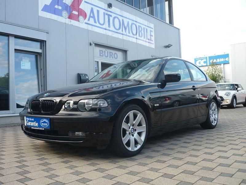 Schwarz Gebraucht 2002 BMW 316 Compact Advantage Kleinwagen | 5.880 € - Bild 1/4