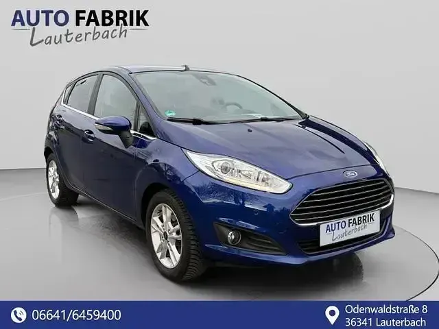 Gebraucht Ford Fiesta Sport 125 PS (91 kW) 2016 Blau Limousine