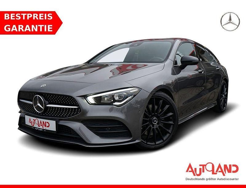 Grau Gebraucht 2019 Mercedes CLA220 Shooting Brake AMG line Kombi | 25.990 € (Etwas zu teuer) - Bild 1/4