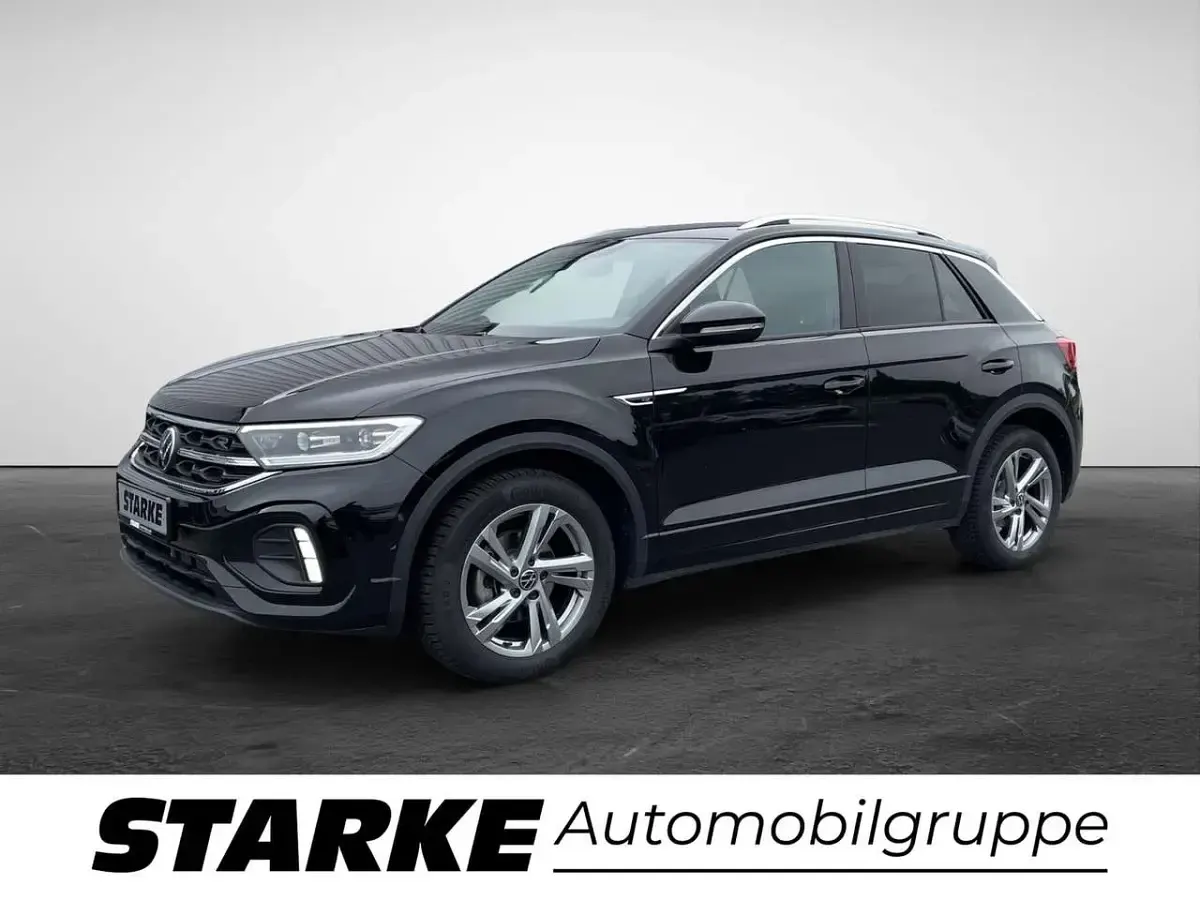 Gebraucht VW T-Roc R-line 150 PS (110 kW) 2025 Schwarz SUV