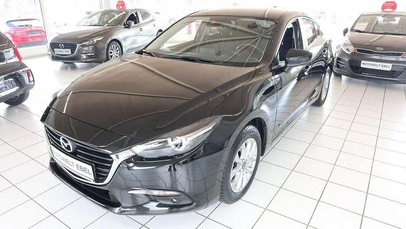 Schwarz Gebraucht 2018 Mazda 3 Limousine | 15.910 € (Fairer Preis) - Bild 1/4