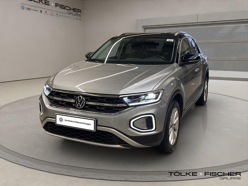 Gebraucht VW T-Roc Style 110 PS (80 kW) 2022 Pyrit silber (metallic) SUV