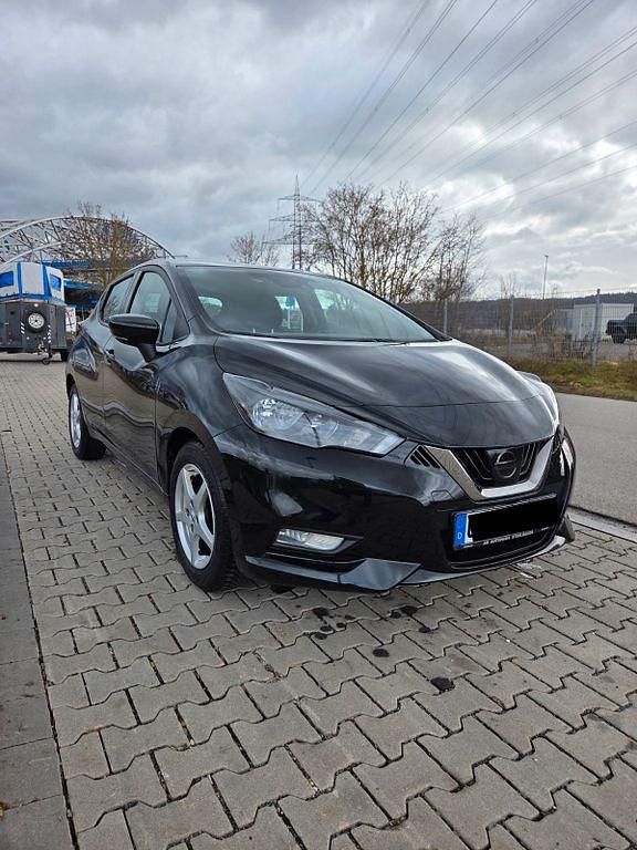 Gebraucht Nissan Micra Acenta 92 PS (67 kW) 2022 Schwarz Kleinwagen