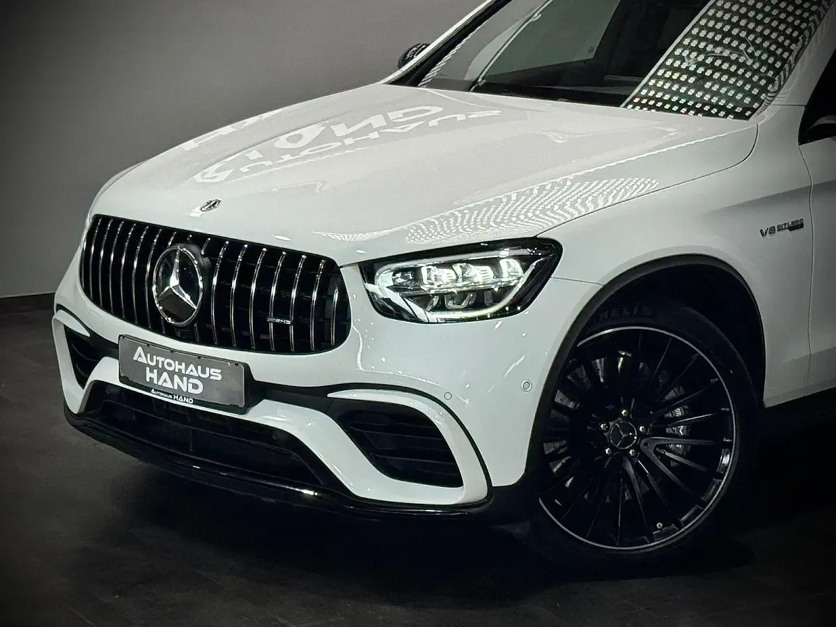 Gebraucht Mercedes GLC63 AMG AMG 476 PS (350 kW) 2022 Polarweiss SUV