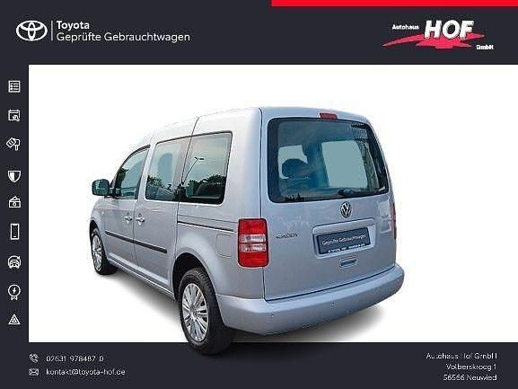 Gebraucht VW Caddy Trendline 102 PS (75 kW) 2014 Silber Van / Kleinbus