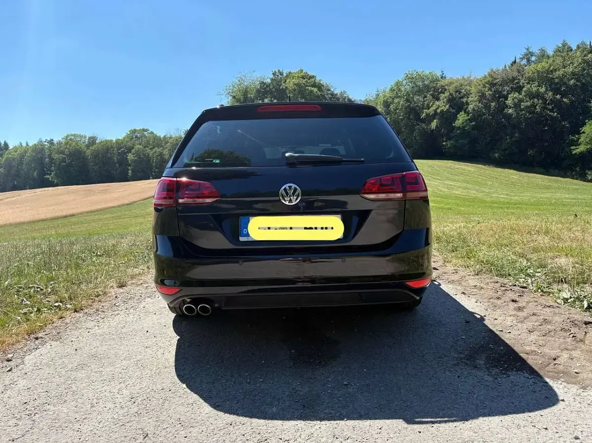 Gebraucht VW Golf VII GTD 184 PS (135 kW) 2015 Schwarz Limousine
